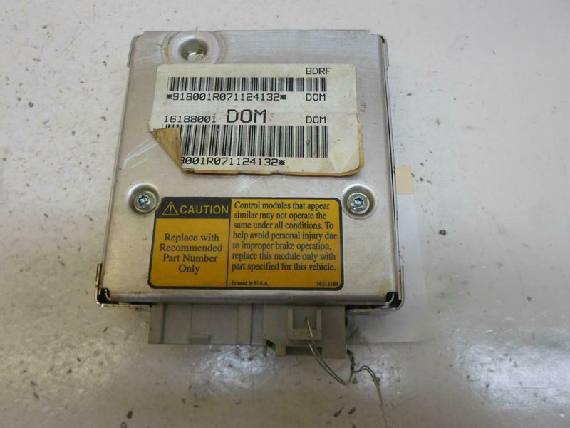 ABS Control Module Pontiac Trans Sport 1997 1998 1999 16188001