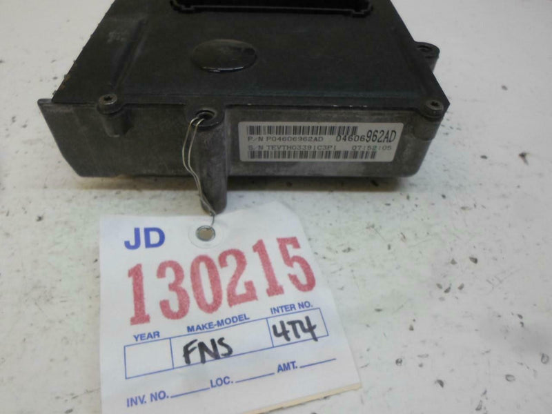 Transmission Control Module TCM TCU Chrysler Cirrus 1999 04606962Ad