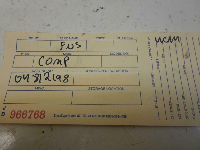 Airbag Control Module Chrysler Cirrus 1997 1998 1999 2000 04602315