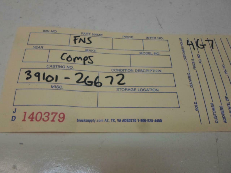 OEM Engine Computer Hyundai Sonata 2011 2012 2013 39111-2G672 3G101-2G672 At