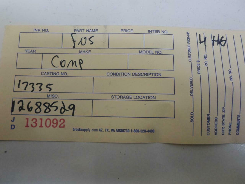 OEM Engine Computer Chevrolet Silverado 1500 2018 12688529 ECM PCM ECU