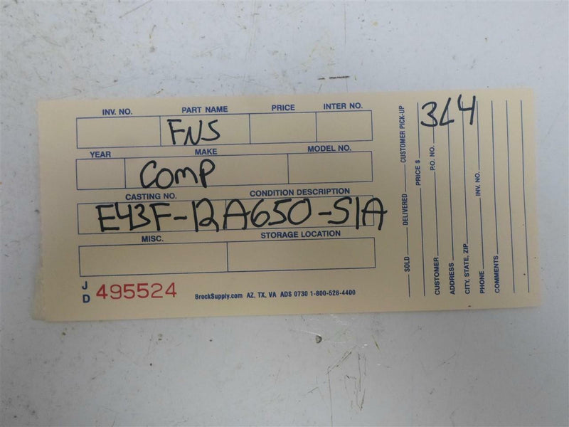 OEM Engine Computer for 1984 Mercury Topaz – E43F-12A650-SIA