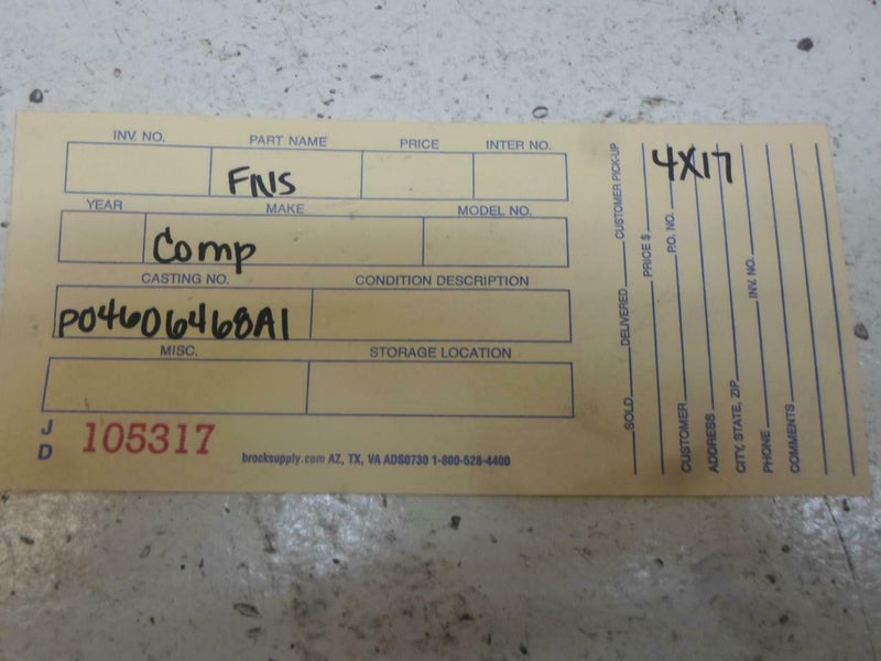 Transmission Control Module TCM TCU Chrysler Sebring 1998 04606468Ai