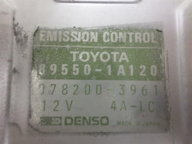 Emission Control Module Toyota Corolla 1987 89550-1A120