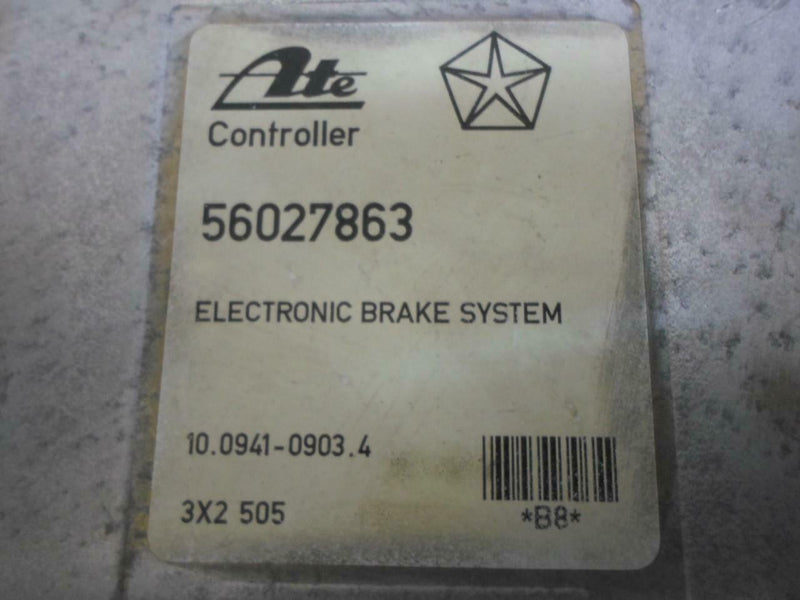 ABS Control Module Jeep Wrangler 1993 1994 1995 56027863