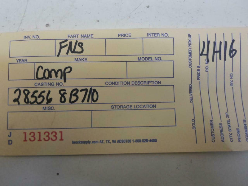 Airbag Control Module Nissan 200Sx 1995 1996 1997 1998 1999 28556 8B710