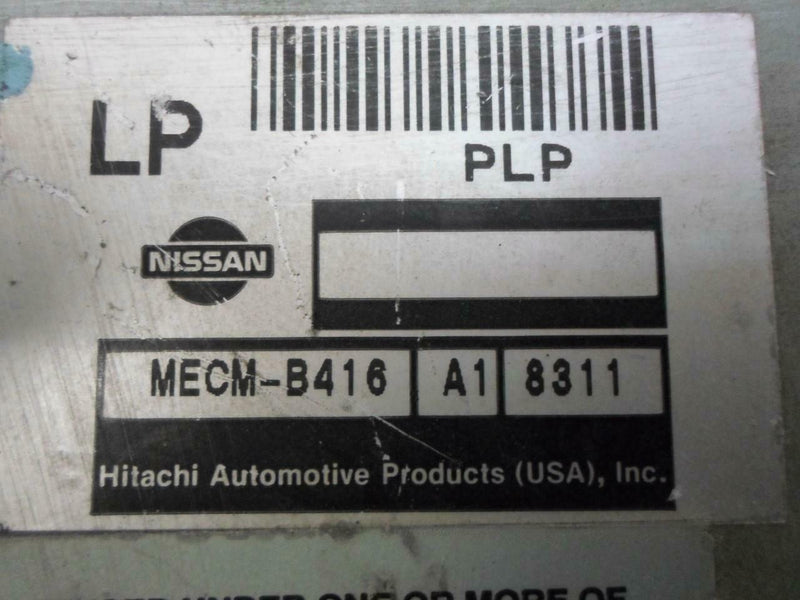 OEM Engine Computer Programmed Plug&Play Nissan Frontier 1998 1999 Mecm-B416 A1