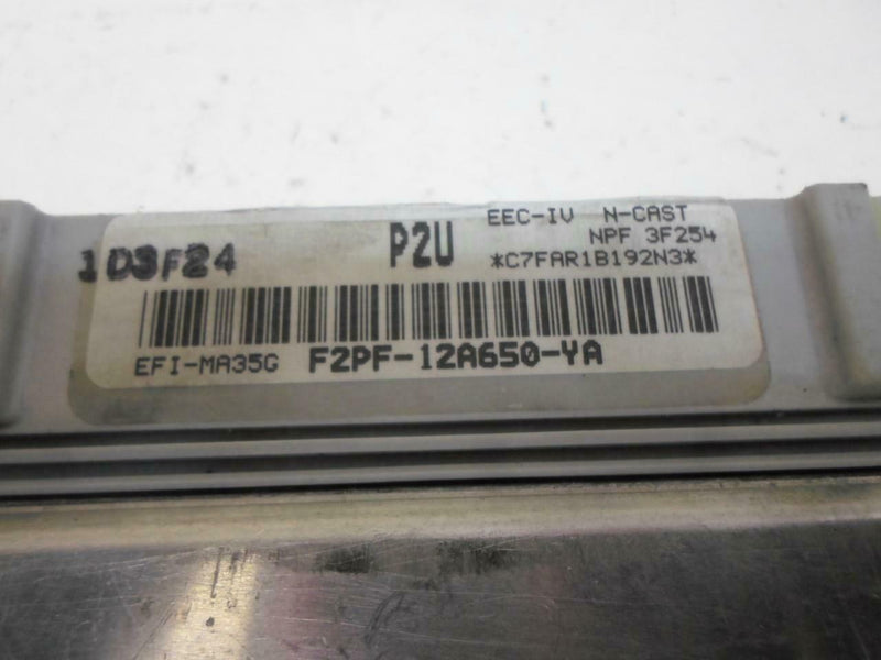 OEM Engine Computer Ford Explorer 1992 F2Pf-12A650-Ya P2U At ECM ECU PCM