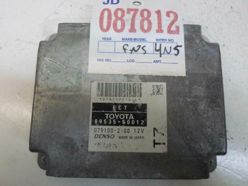 Transmission Control Module TCM TCU Lexus Ls460 2007 2008 89535-50012