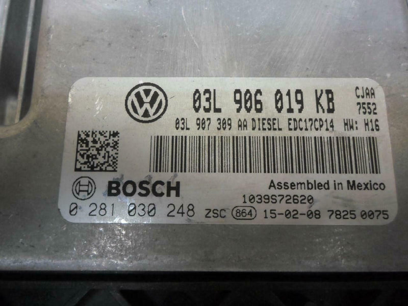 OEM Engine Computer Volkswagen Beetle 2013 2014 03L906019Kb ECM ECU PCM