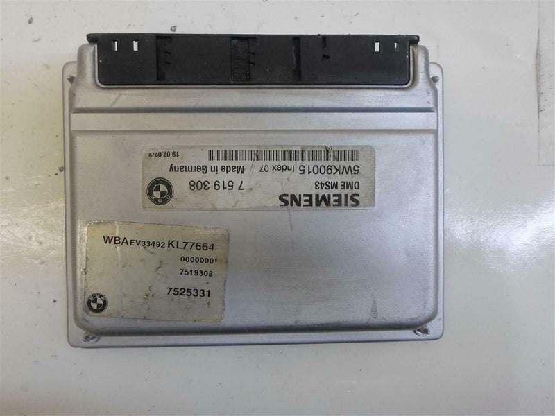 OEM Engine Computer BMW X5 2003 2004 2005 7519308 3.0L PCM ECM ECU