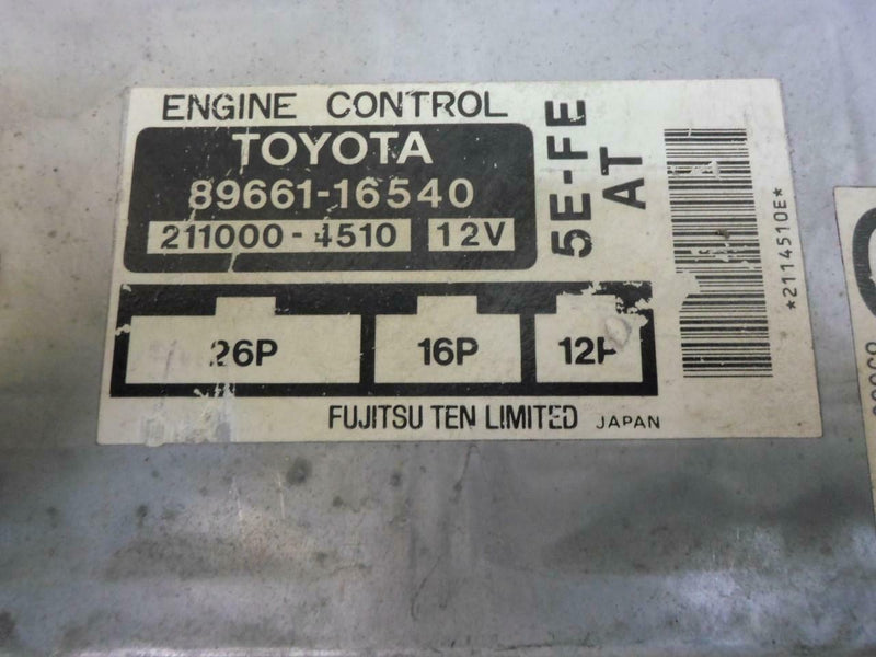 OEM Engine Computer Programmed Plug&Play Toyota Paseo 1997 1998 1999 89661-16540