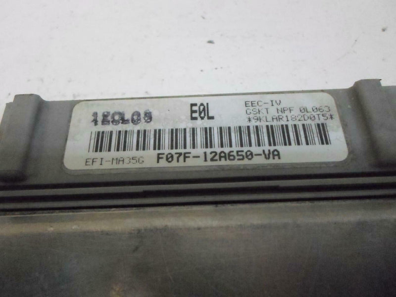 OEM Engine Computer Ford Explorer 1991 F07F-12A650-Va E0L PCM ECM ECU