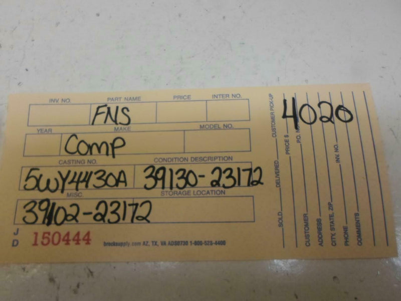 OEM Engine Computer Hyundai Elantra 2004 2005 2006 39130-23172 39102-23172 At