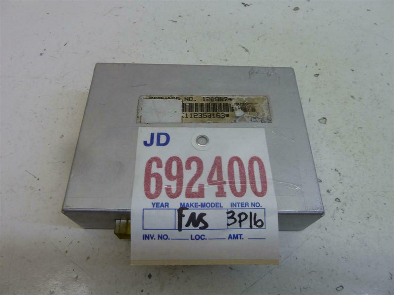 Airbag Control Module Chevrolet Beretta 1991 1992 1228874