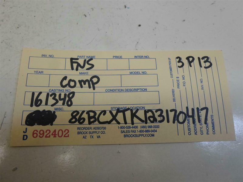 OEM Engine Computer Chevrolet Cavalier 1992 1993 16134847 2.2L PCM ECM ECU