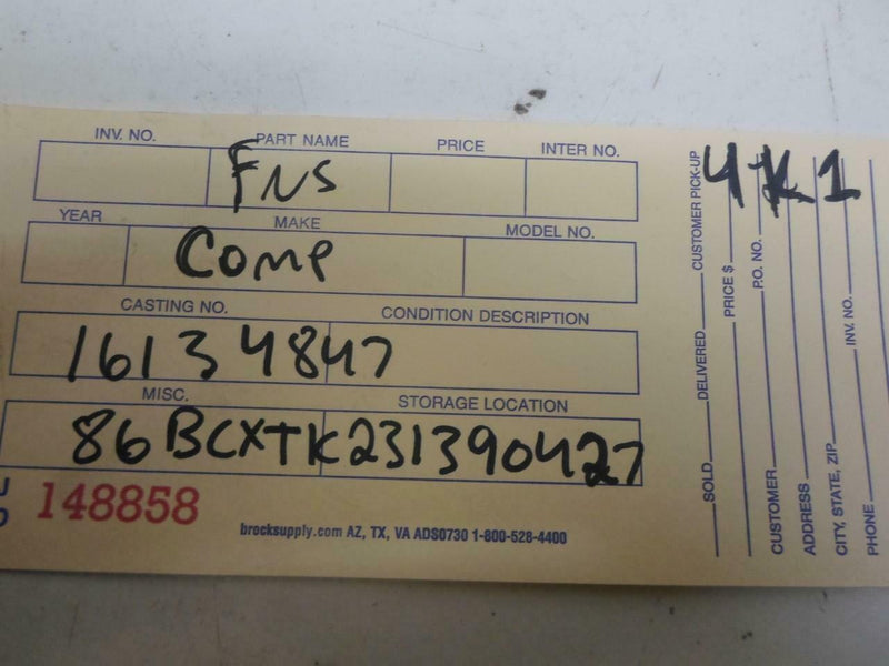 OEM Engine Computer Chevrolet Cavalier 1992 1993 16134847 2.2L PCM ECM ECU