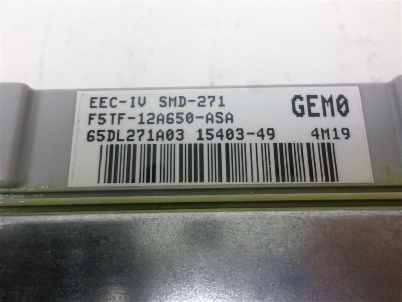 OEM Engine Computer Ford Explorer 1995 F5Tf-12A650-Asa Gem0 PCM ECM ECU