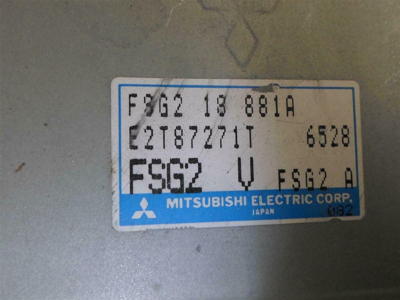 OEM Engine Computer Mazda 626 1997 Fsg2 18 881A Mt PCM ECM ECU