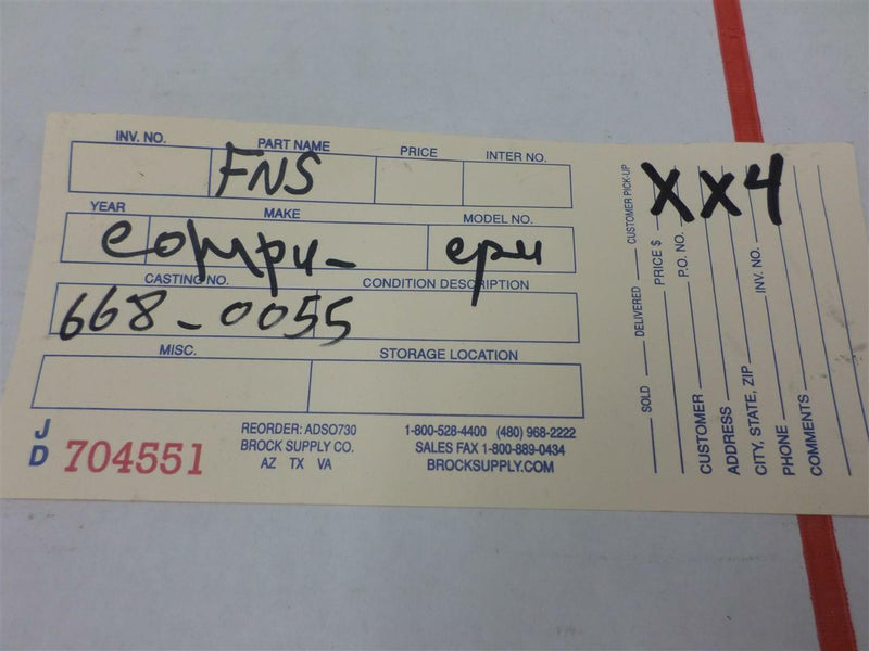 ABS Control Module Nissan Maxima 1997 1998 1999 47850-0L700 W/O Traction