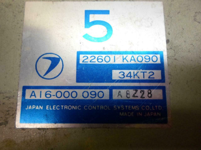 OEM Engine Computer Subaru Justy 1989 1990 1991 1992 22601 Ka090 ECM ECU PCM