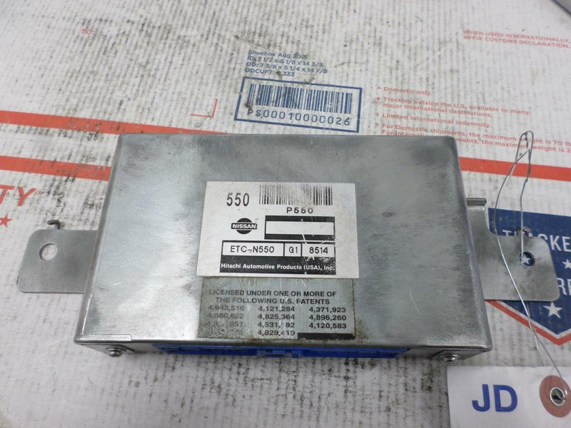 Transmission Control Module TCM TCU Nissan Altima 1998 1999 ETC-N550 G1