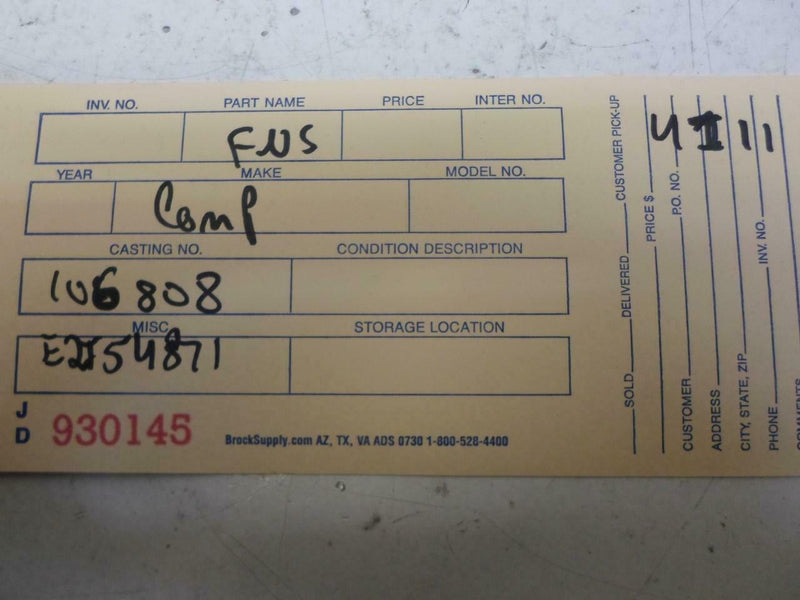 OEM Engine Computer Mitsubishi Tredia 1987 1988 Md106808 2.0L At ECM PCM ECU