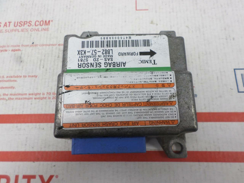 Airbag Control Module Mazda Mpv 1996 1997 1998 Lb82-57-K3X