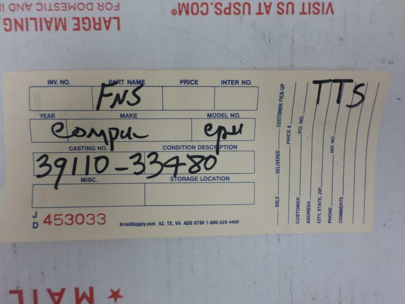 OEM Engine Computer Hyundai Elantra 1994 1995 39110-33480 1.8L Calif PCM ECM ECU