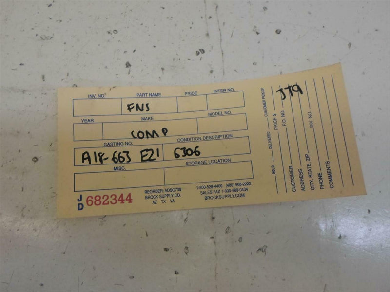 OEM Engine Computer Nissan Maxima 1987 A18-663 E21 PCM ECM ECU