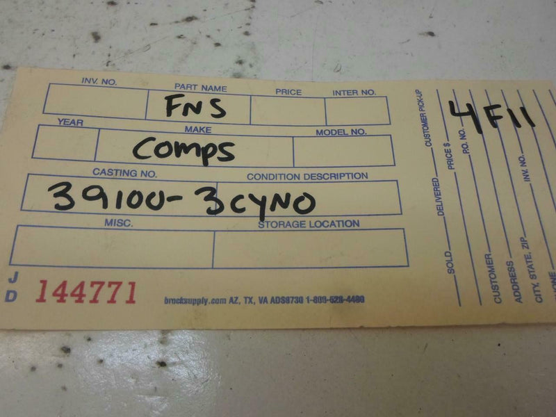 OEM Engine Computer Kia Sedona 2015 39100-3Cyn0 ECM ECU PCM