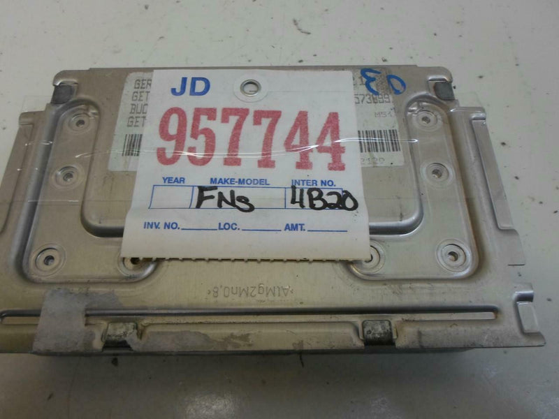 Transmission Control Module TCM TCU BMW E46 3-Series 325I 2003 7518709