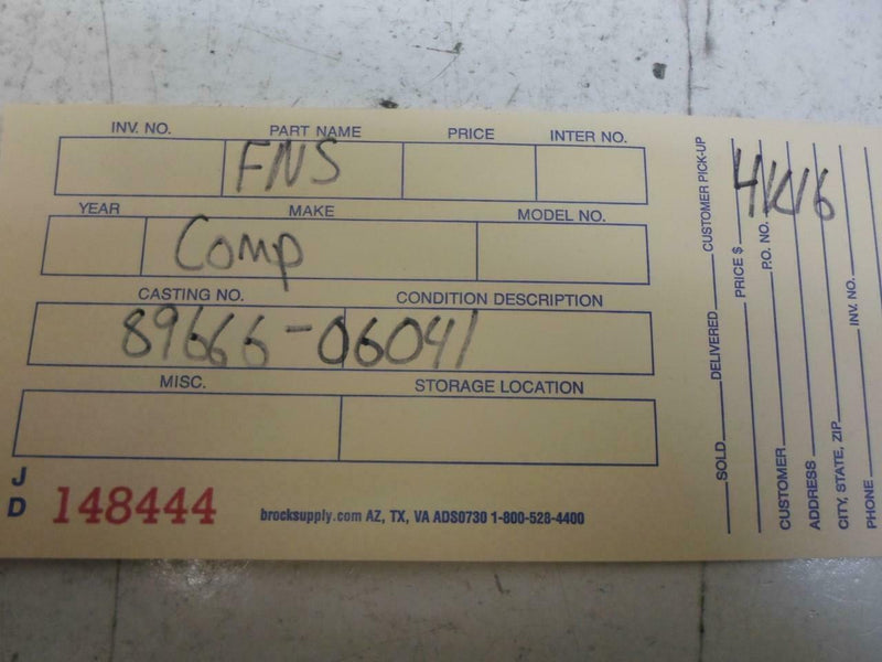 OEM Engine Computer Programmed Plug&Play Toyota Camry 2000 2001 89666-06041 PCM