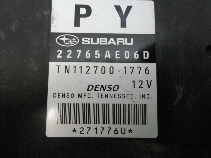 OEM Engine Computer Subaru Legacy 2013 2014 22765Ae06D 2.5L At ECM ECU PCM