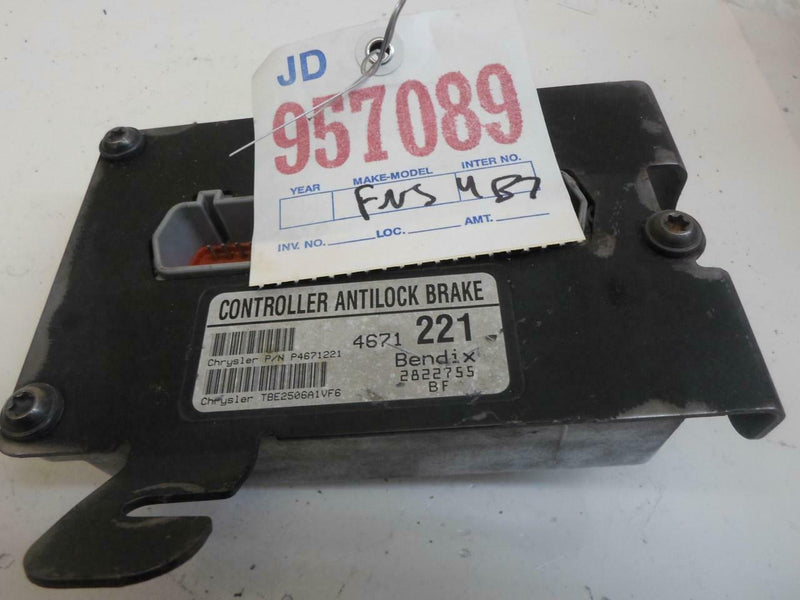 ABS Control Module Plymouth Breeze 1996 1997 P4671221 4671221