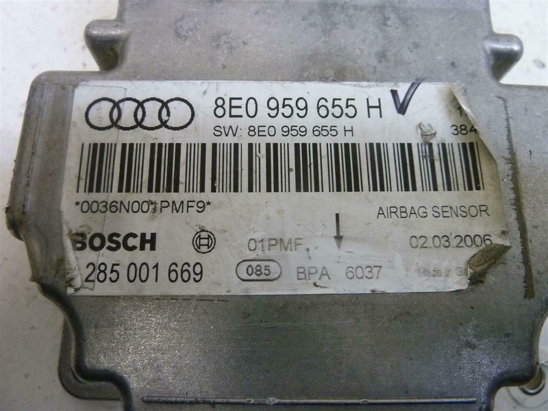 Airbag Control Module Audi A4 2005 2006 2007 8E0 959 655 H