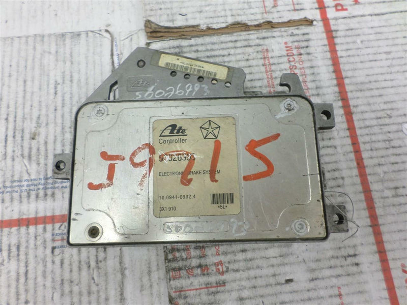 ABS Control Module Jeep Grand Wagoneer 1993 56026993