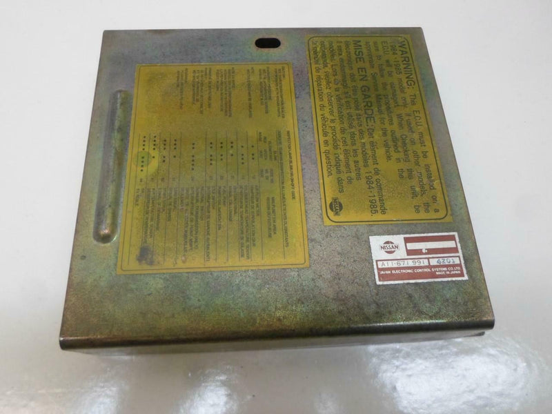 OEM Engine Computer Nissan 200Sx 1985 A11-671 991 At ECM PCM ECU