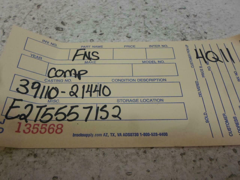 OEM Engine Computer Hyundai Excel 1988 1989 39110-21440 Mt ECM PCM ECU