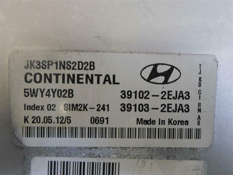 OEM Engine Computer Hyundai Elantra 2013 39102-2Eja3 39103-2Eja3 1.8L Auto ECU