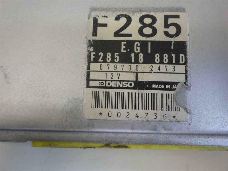 OEM Engine Computer Mazda 626 1990 1991 F285 18 881D Mt PCM ECM ECU