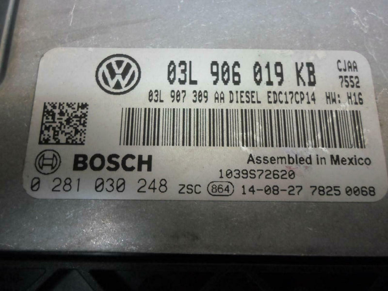 OEM Engine Computer for 2013, 2014 Volkswagen Beetle – 03L 906 019 KB