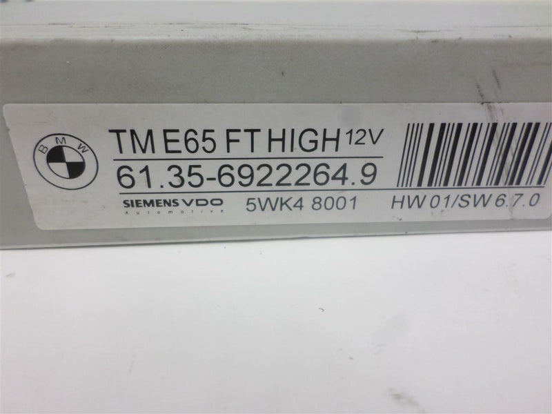 Door Control Module BMW 745I 2002 2003 6922264