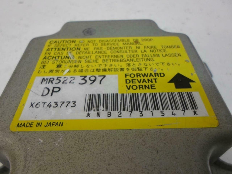 Airbag Control Module Mitsubishi Galant 2001 2002 2003 Mr522397
