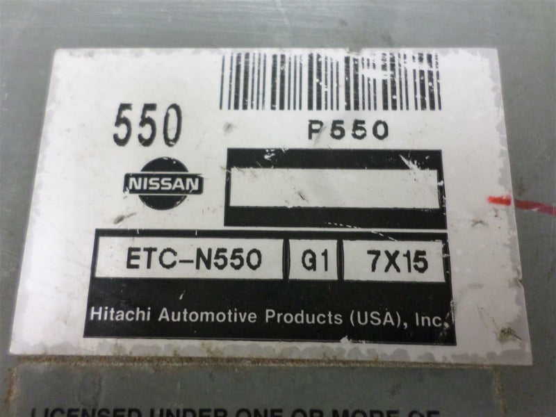 Transmission Control Module TCM TCU Nissan Altima 1998 1999 ETC-N550 G1