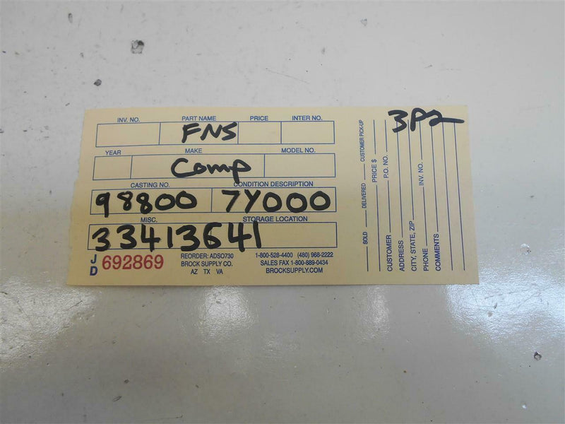Memory Control Module Nissan Maxima 2004 2005 2006 – 98800-7Y000