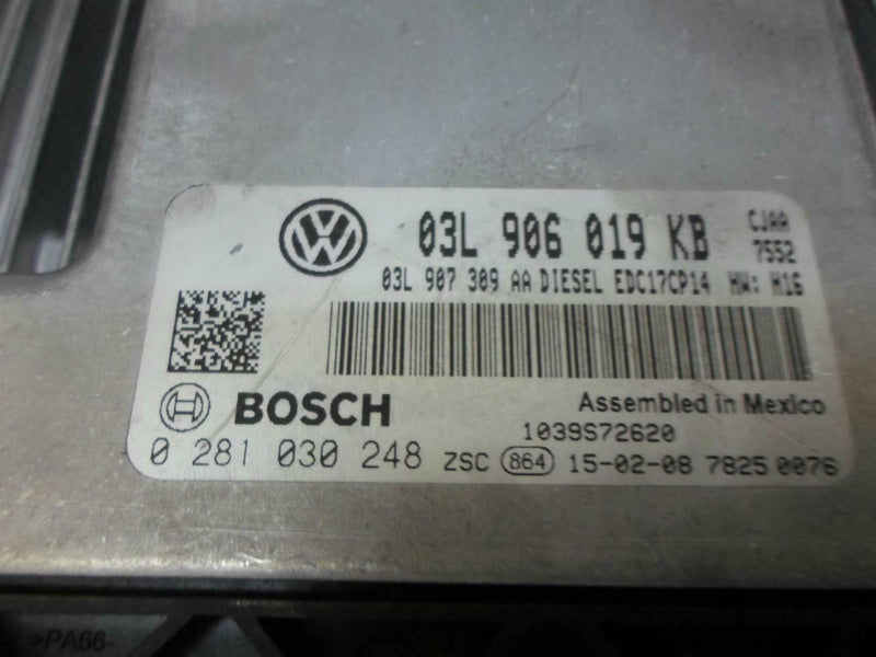 OEM Engine Computer Volkswagen Beetle 2013 2014 03L906019Kb ECM ECU PCM