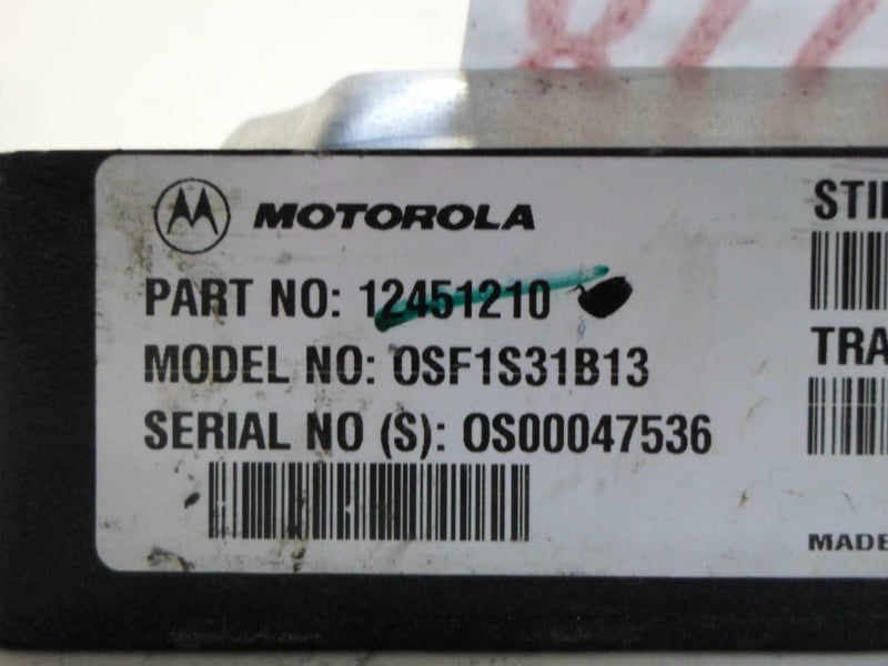 Communication Control Module GMC Envoy 2003 12451210