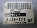 Hybrid Vehicle Control Module Toyota Prius 2006 2007 2008 2009 89981-47211