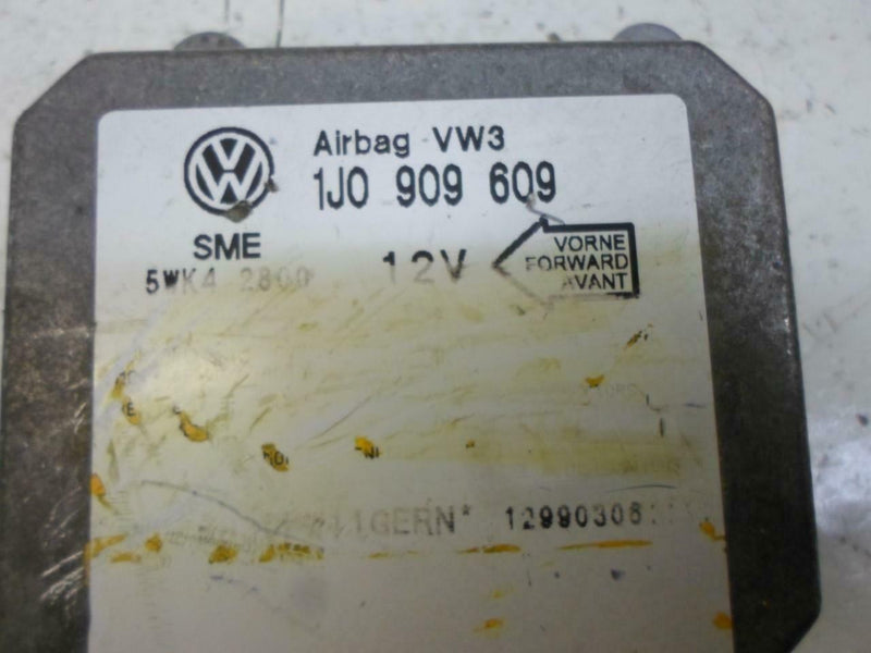 Airbag Control Module Volkswagen Golf 1998 1999 1J0909609